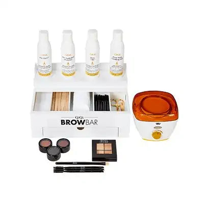 Gigi Brow Bar With Mini Honee Warmer