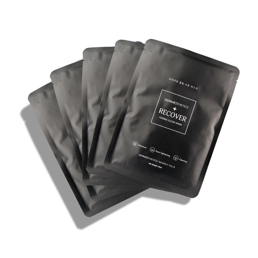 Recover Herbal Glow Mask - 5 pack