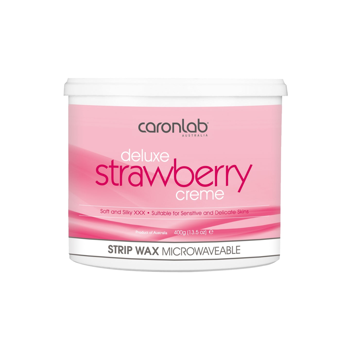 CARONLAB Deluxe Strawberry Strip Wax Crème
