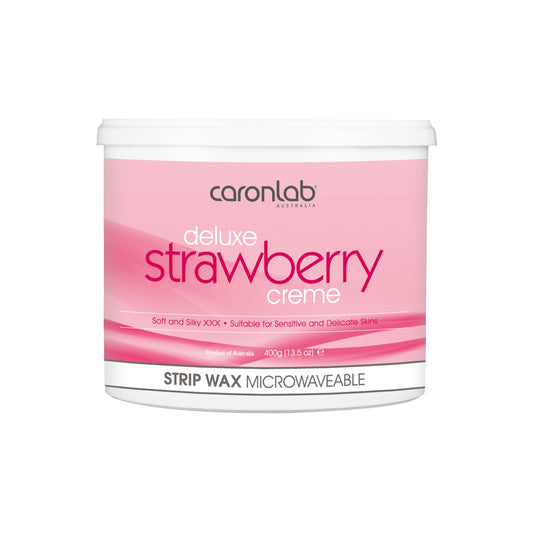 CARONLAB Deluxe Strawberry Strip Wax Crème