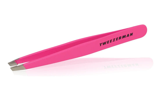 Tweezerman Slant Tweezer-Neon Pink
