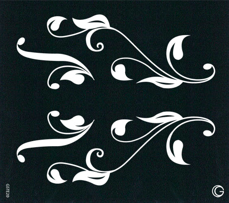 G Body Art Medium Stencils