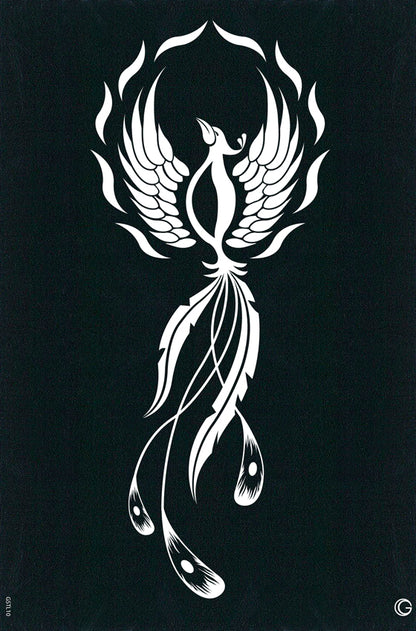 G Body Art Large Stencil