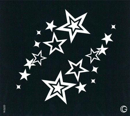 G Body Art Medium Stencils